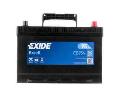 Produktbild von EXIDE Excell Starterbatterie 12V 95Ah 760A/EN Korean B1 D31 für Auto LKW Batterie