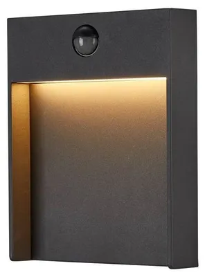 Obrázek produktu pro SLV 1002954 FLATT SENSOR Venkovní nástěnné svítidlo LED pro povrchovou montáž 3000K IP65 antracitová barva