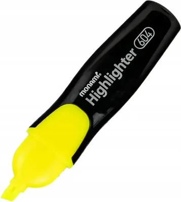 Immagine prodotto di Evidenziatore Monami 604 giallo