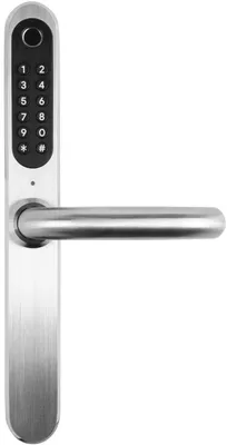 Productafbeelding van Klamka met toegangscontrole, model EURA ELH-30H4, zilverkleurig