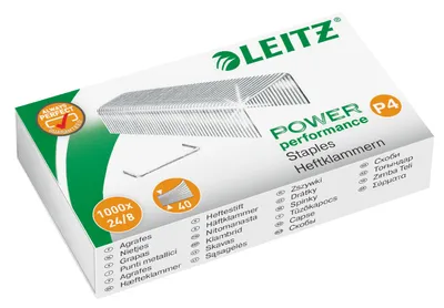 Image de Agrafes 24/8 Leitz 5571, 1000 pièces
