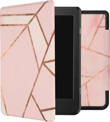 Productafbeelding van imoshion Design Slim Hard Case Bookcase voor de Tolino Page 2 - Pink Graphic