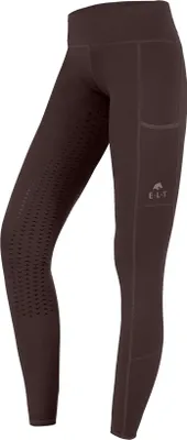 Produktbild von Waldhausen Thermo-Reitleggings Ella, Winterleggings in vielen Farben, Größe:D40, Farbe:kastanienbraun