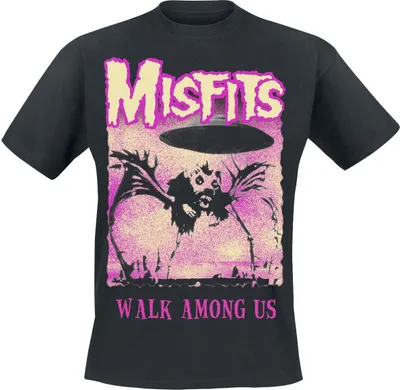 Produktbild von Misfits T-Shirt Herren Walk among us schwarz L