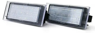 Zdjęcie produktu dla 2x AMiO 04566 Oświetlenie tablicy rejestracyjnej pasujące do MERCEDES-BENZ CITAN furgon (415) LED