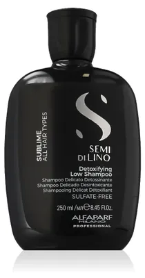 Obrázek produktu pro Alfaparf Milano Semi Di Lino Sublime Detoxifying Low Shampoo 250 ml