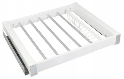 Image de Starax Porte-pantalons et cravates avec coulisses Blum 90 cm
