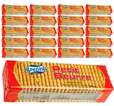 Produktbild von Apetitki Petit Beurre Butterkekse 20 x 100 g