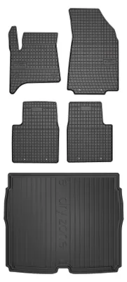 Obrázok produktu pre Gumové autokoberce SolidPRO + vaňa kufra DryZone pre: Opel Frontera 2024- SUV 5 ks