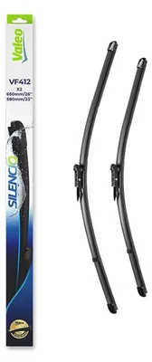 Immagine prodotto di Valeo VF412 Silencio XTRM Spazzole tergicristallo OE VisioRubber™ 650 mm 580 mm