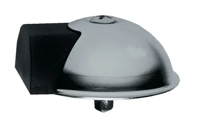 Zdjęcie produktu dla Odbojnik drzwiowy DENI 3847 D.65mm H.25mm VA ma mocowanie na kołki - 3847 0000 83