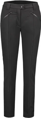 A pair of black women's pants.