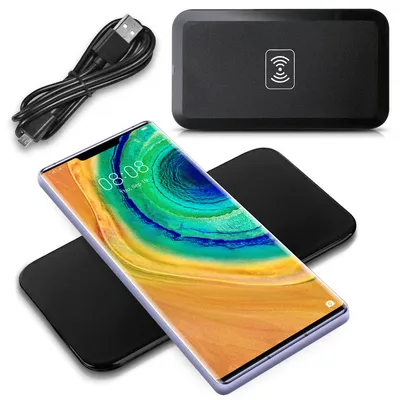 Produktbild von QI Schnell Ladegerät Kabellos für Huawei Mate 30 Pro Induktives Laden Wireless