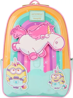 Obrázek produktu pro Minions by Loungefly Mini Rucksack Fluffy Unicorn