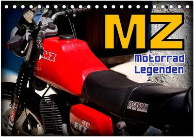 Produktbild von Motorrad-Legenden - MZ (Tischkalender 2026 DIN A5 quer), CALVENDO Monatskalender