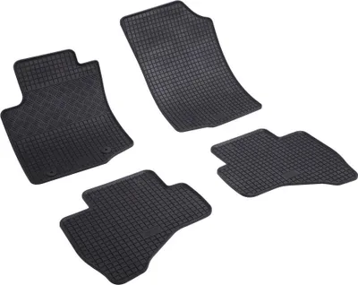 Produktbild von RIGUM Fußmatten Set Gummi passend für PEUGEOT 108 Vorne+Hinten