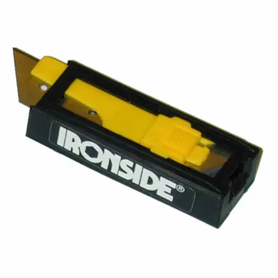 Produktbild von Ironside 127-057 Trapezklingen 60mm 10er im Spender, grausilber