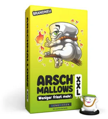 Produktbild von DENKRIESEN - ARSCHMALLOWS® XXL - "weniger frisst mehr."