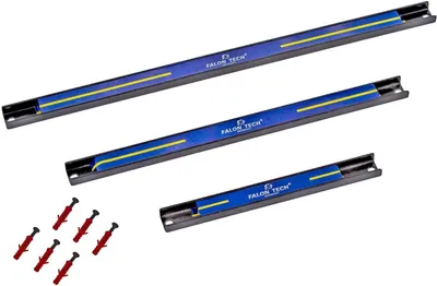 Produktbild von 3 x Magnetleiste Werkzeugleiste Werkzeughalter Halterung 23, 37, 48 cm (MAG-LIS3)