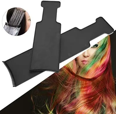 Produktbild von Balayage-Strähnenbrett, 2 Stück, mit Zähnen für präzises Haarefärben und Styling zu Hause oder im Friseursalon