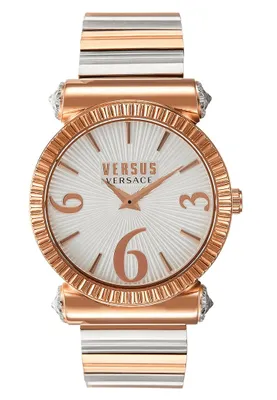 Obrázok produktu pre Versus Versace Dámske hodinky Dressy, ružové zlato/striebro, oceľový náramok