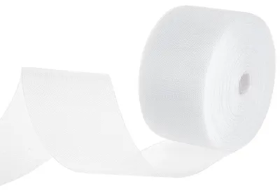 Vorhang-Buckram 50 m x 8,3 cm, weiß, Nähband für Stoffvorhänge