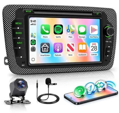 Productafbeelding van Autoradio voor 2009-2013 Draadloos Carplay Android Auto