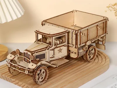 Productafbeelding van 3D Houten Puzzel Bouwset voor Volwassenen