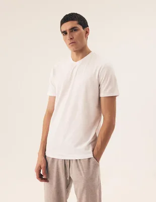 Imagen del producto de Paquete de 2 camisetas Henderson, corte clásico, color blanco, talla L