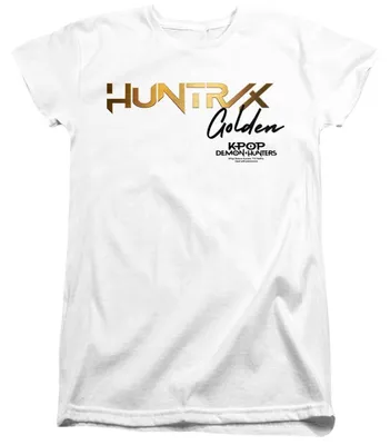 Produktbild von K-Pop Demon Hunters - "Huntrix" T-Shirt für Damen, Anliegend TV42496 (XXL) (Weiß)