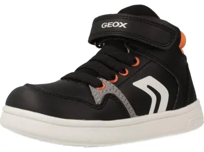 Produktbild von GEOX Kinderschuhe Modell DJROCK für Jungen und Mädchen in Schwarz, atmungsaktiv