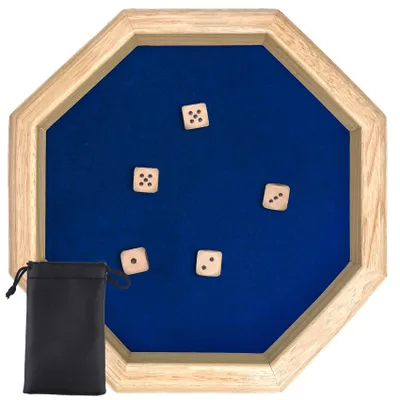 Zdjęcie produktu dla Drewniana kostka do gier, 30 cm - idealna do gier RPG i D&D
