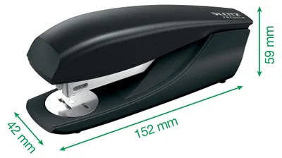 Imagen del producto de Leitz 5604-00-95, grapadora NeXXt Recycle, capacidad para 30 hojas, color negro