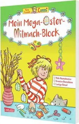 Produktbild von Conni Gelbe Reihe (Beschäftigungsbuch): Mein Mega-Oster-Mitmach-Block