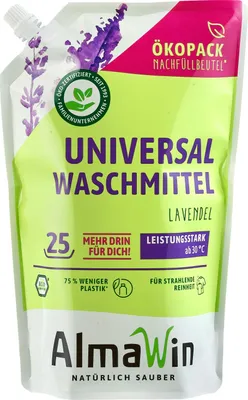 Produktbild von Universal-Waschmittel Mit Lavendelduft Eco 1,5 L (23 Waschgänge) – Almawin