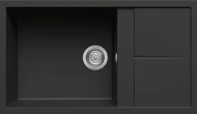 Produktbild von Elleci Unico 410 Aufsatzwanne Rechteckig Granitek
