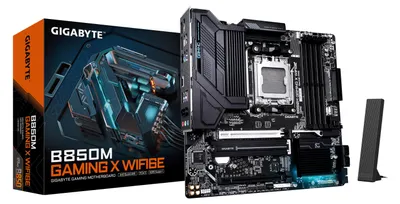 Produktbild von Gigabyte B850M GAMING X WF6E mATX Mainboard - AM5 - DDR5 (B850M GAMING X WF6E)