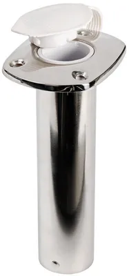 Produktbild von VA-Stahl Angelrutenhalter z.Einbau, vertikal 42 mm , 1 Stück