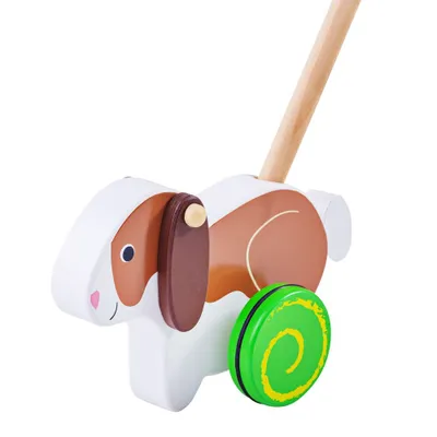 Obrázek produktu pro Bigjigs Baby Dřevěný jezdík Králíček