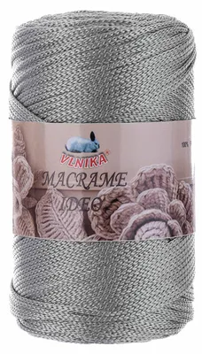 Produktbild von 250g Strickgarn Macrame Ideo Unifarben Makramee Häkelgarn Flechtgarn Knüpfgarn