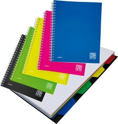 Produktbild von Blasetti 7738, Einfarbig, Gemischte Farben, A4+, 120 Blätter, 70 g/m², Kariertes Papier
