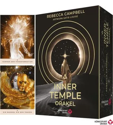 Produktbild von Inner Temple Orakel - 44 farbige Orakelkarten mit 160-seitigem farbigen Booklet (Magnetschachtel mit Kartenrahmen)