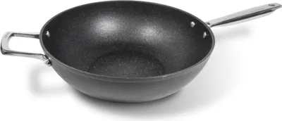 Produktbild von Moneta Harmony Wokpfanne, 32 cm max. Durchmesser, Aluminium, Induktionsherd-geeignet, Antihaftbeschichtung