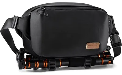 Immagine prodotto di Zaino per fotocamera, borsa a tracolla, nero o marrone, 7 litri, impermeabile, resistente agli urti