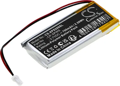 Obrázek produktu pro TECHTEK Baterie kompatibilní s [XP Deus] MI-4 Pinpointers, MI-6 Pinpointers, WS1, WS2, WS3, WS4, WS5 nahrazuje CP-XPWS