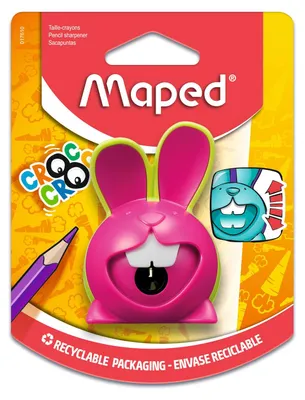 Produktbild von maped Dosenspitzer CROC CROC Hase pink