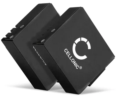 Produktbild von CELLONIC 2x Akku für Kamera Kompatibel mit Rollei ActionCam 425, ActionCam 415, Actioncam 300, AC300 - (900mAh, 3.7V)