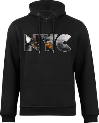 Produktbild von Cotton Prime® Hoodie Skyline New York - Weltenbummler Kollektion XXL Schwarz