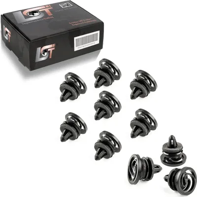 Produktbild von 10x Kofferraumverkleidung Befestigung Clips Halter für VW TOUAREG
