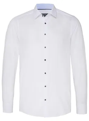 Produktbild von Pure PURE- City Hemd modern fit Langarm, uni weiß 900 900 XXL